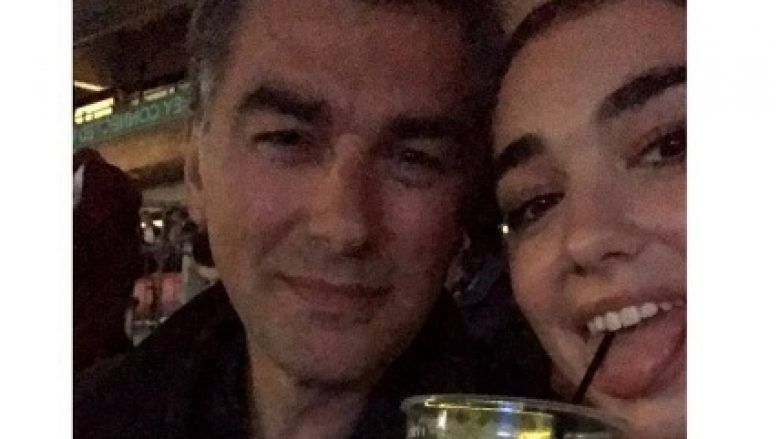 Dua Lipa përkrahëse e Joshuas, ishte prezente me babain në duelin e madh (FOTO)