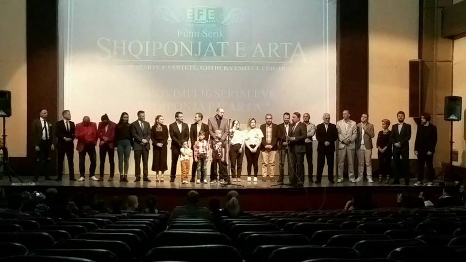 Mbrëmë u mbajt promovimi i trailerit të serialit “Shqiponjat e Arta” (FOTO/VIDEO)