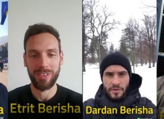 Yjet e sportit urojnë Kosovën për 10-vjetorin e pavarësisë (VIDEO)