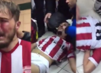 Skandal në fushën e lojës, lojtarët rrihen keq pasi arbitri i ra bilbilit