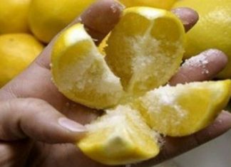 A e dini çfarë ndodh nëse vendosni limon me kripë nëpër dhoma?