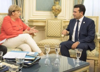 Kryeministri Zaev në Berlin, takon kancelaren gjermane