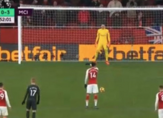 E pabesueshme çfarë bën nga penalltia Aubameyang (VIDEO)
