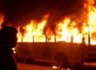 Digjet autobusi me mërgimtarë nga Kosova, ka të lënduar