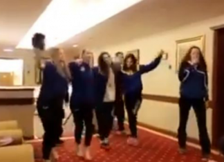 Hendbollistet e Kosovës kërcejnë “Shotën” në Beograd (VIDEO)