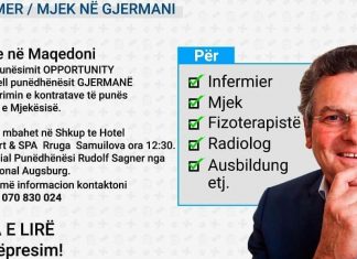 Në Shkup do të mbahet konferencë për punësim në Gjermani
