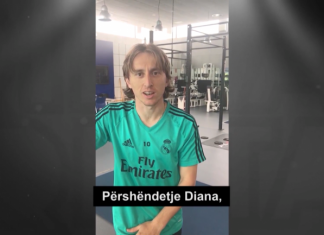 Luka Modric kontribon në operacionin e vajzës Shqipëtare (VIDEO)