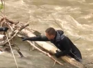 Pamje nga kërkimi i dy policëve të zhdukur në Kosovë (VIDEO)