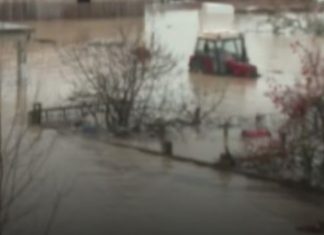 Maqedonia rrezikohet nga përmbytjet