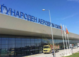 Aeroporti i Shkupit vendos mbishkrimin e ri
