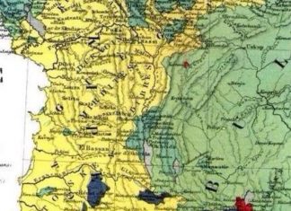 Harta natyrale e Shqipërisë që para dy shekujve që tregon trojet e banuara nga shqiptarët (FOTO)