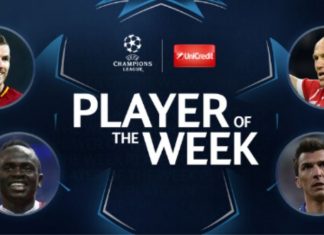 Shpallet ‘Lojtari i Javës’ në Champions League