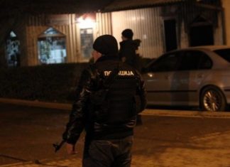 Aksion policor në Tetovë