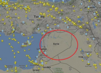 Larg nga Siria, çfarë po ndodh tani me avionët në qiell (FOTO)