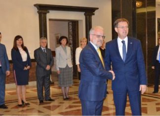 Kryetari i Kuvendit, Xhaferi u takua me kryeministrin slloven, ja çka biseduan