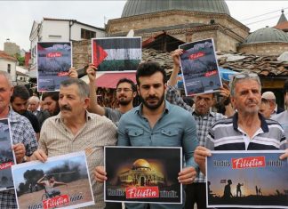 Në Shkup organizohet protestë për Jerusalemin (FOTO)