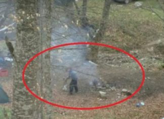 Skandaloze, maqedonasit bëjnë zgarë 1 maji mbi gurin e varrezave muslimane në këtë fshat