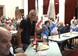 Ja si u festua goli i Blerim Xhemailit në presidencën e Shqipërisë (VIDEO)