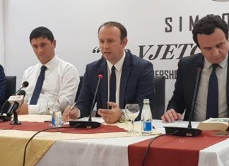 Lideri i Besës Afrim Gashi po merr pjesë në simpoziumin për Lidhjen e Prizrenit