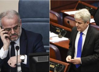 Talat Xhaferi tregon a do ta zëvendësojë Ali Ahmetin si kryetar i BDI-së kur Ahmeti të largohet