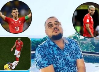 Valon Behrami e Granit Xhaka komentojnë në fotografinë me të cilën Lumi B ironizoi me Neymarin