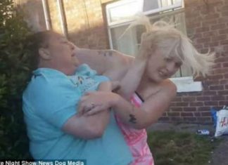 Pamjet që bënë bujë të madhe, shikoni përleshjen e dy grave (VIDEO)