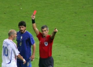 Kartoni i kuq ndaj Zidane në botërorin e 2006, rrëfehet më në fund gjyqtari