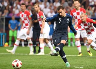Franca kthen epërsinë, Griezmann shënon nga pika e bardhë (VIDEO)