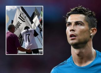Tifozët e Juventusit në Torino kanë filluar të blejnë fanella të Ronaldos