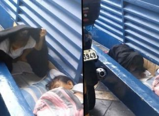 Vajza e pastrehë lufton për të bërë detyrat e shtëpisë në shi, por më pas ndodh mrekullia (VIDEO)