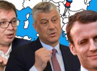 Macron bindet për ndarjen e Kosovës, a do ta pranojë Thaçi?