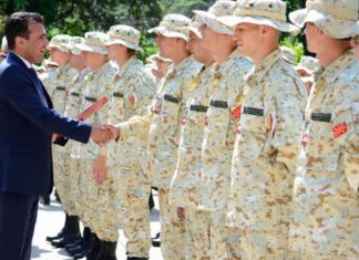 Zaev ushtarëve të ARM-së: Është krenari të jesh ushtar në një vend anëtar të NATO-s