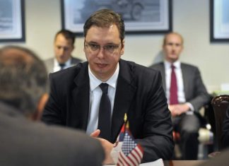 Vuçiq: Nuk bisedoj me Kosovën as pasi ma kërkoi Trumpi