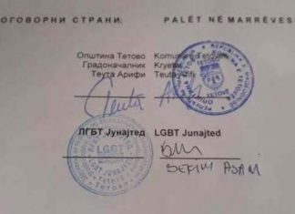 Del marrëveshja, Komuna e Tetovës “legalizon dashurinë” me LGBT-në?
