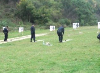 Policia serbe po stërvitet në fshatrat shqiptare