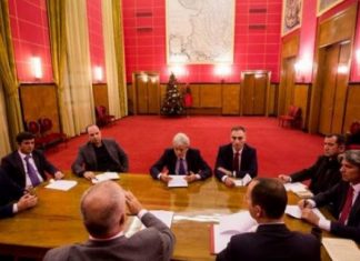 Partitë në Maqedoni kundër ndarjes së Kosovës