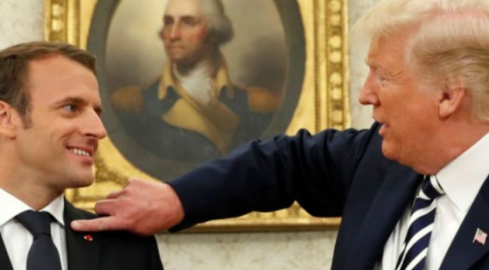 trump macron