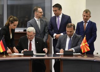 Sot u nënshkruajt marrëveshja mes Gjermanisë dhe Maqedonisë