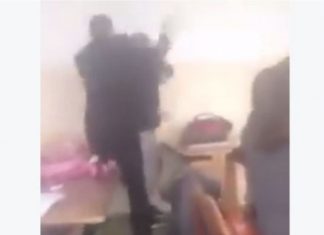Arsimtari shqiptar e rreh rëndë nxënësin (VIDEO)