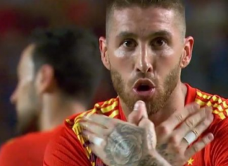 E bën shpesh, çfarë kuptimi ka realisht shqiponja e Sergio Ramos?