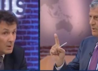 Përplaset ashpër Thaçi me analistin shqiptar: Mos u bëni agresiv (VIDEO)