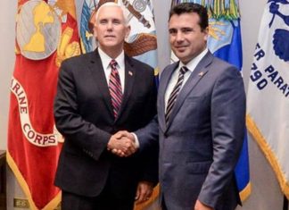 Zaev takohet me zëvendëspresidentin amerikan, ja porosia që vjen nga Washingtoni