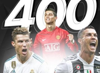 Ronaldo vazhdon thyejë rekordet në futboll, bëhet lojtari i parë që arrin shifrën e 400 golave në pesë ligat kryesore evropiane