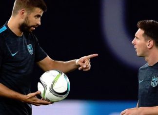 Skandal te Barcelona: Përleshen Messi dhe Pique