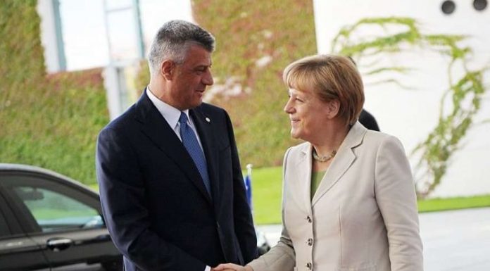 thaci merkel