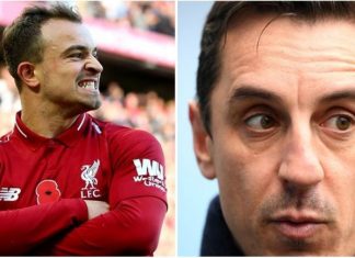 Shaqiri refuzon të pijë kafe me Neville, dëshiron titullin me Liverpoolit për respekt ndaj Kloppit