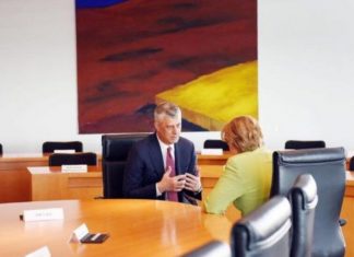Thaçi dhe Merkel pajtohen për arritjen e një marrëveshje gjithëpërfshirëse