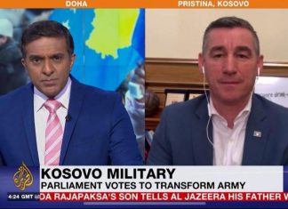 Veseli për Aljazeera Internacional: Ushtria e Kosovës do ta forcojë paqen në rajon