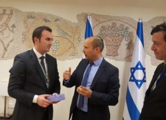 Arbër Ademi takohet me ministrin izraelit të arsimit