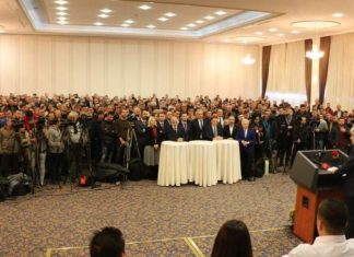 Ja kush u rrah në organizimin e fundvitit në hyrjen e “Aleksandar Palace” nga BDI